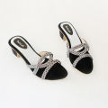 New Heel Sandal for Girls and Women's Fashion 2 Inches Block Heels. 