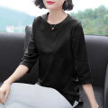 Cotton Plus Size Tshirt Women Long Sleeve T-shirt Baju Tshirt Tops Perempuan Female Spring Casual All-match T-Shirt Lady. 