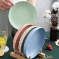Plastic Plates Microwave Safe Dishwasher Safe Unbreakable Dinner Plates. 