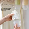 Dehumidification Box Moisture Absorber Bags for Kitchen Bathroom Wardrobe Set of 1 Hanging Desiccant Box Convenient Dehumidification Solution Moisture Absorption Bag. 
