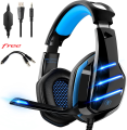 Beexcellent GM3 Gaming for PS4 PS5 Switch Xbox One PC with RGB Light, Noise Canceling Mic, Surround Sound Gaming Headphones. 