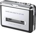 DIGITNOW! Portable Cassette Player/Cassette to MP3 Converter Capture Cassette Tape to MP3/CD Audio via USB. 