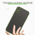 UCUC for Vivo V19 / V19G Back Cover Colour Frosted Transparent Hard Phone Case Thin Shockproof Full Cover Camera Protect Case. 