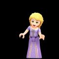 Lego movie Disney princess series elsa queen grey cool Mini Figures Building Blocks toys. 