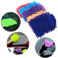 Pack of 2pcs -Micro Fiber Car Wash Glove Duster Car Cleaner Microfiber Bike Cleaning Glove Household. 