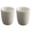 JOUYI 2X 30Ml Alu 99% Conical Corundum Crucible Melting Furnace Crucible Metal Casting OVP 32 x 38 x 45 x 25mm. 