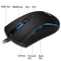 1200 1600 2400 3200DPI Gaming Mouse Adjustable 3200 DPI Optical Sensor 7 RGB Back Lighting Game Mice For Computer Laptop PC. 