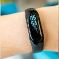 LED Smart Digital Touch Screen display Plastic Belt Wrist Watch for unisex. 