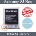 Samsung S3 Neo Battery EB-L1G6LLU Replacement Premium Quality 2100mAh Battery For Samsung S3 Neo. 
