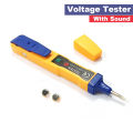 Voltage Tester detector Touchless pen tester with Buzzer Alarm | Electric Voltage Power Alert Detector Sensor Testing LED Light Non-Contact Pen | Cable , Circuit or Wire voltage line tester. 