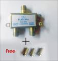Pack Of 2 Item 3 Way Cable Splitter Easy To Connect 2 Way Digital Aerial Coaxial Cable Tv Splitter 5-890Mhz - Cable Splitter Media Type Broadband,Antenna-Connector. 