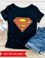 SUPERMAN Logo Chest T-Shirt. 
