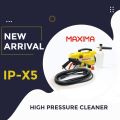 MAXIMA HIGH PRESSURE WASHER IP-X5 110BAR WITH FOAM LANCE-100%COPPER-INDUCTION MOTOR. 