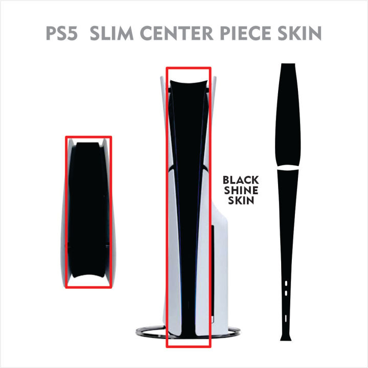ps5 slim center piece skin many design availables