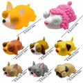Reduce Pressure Toys Pinch Vent Dog Family Squeeze Out Doll Cute Dog Decompression Vent Boom Out Eyes Tricky Toy Party Favors Squishy Toys. 