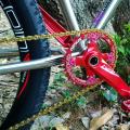 SNAIL 3 elliptical sprocket crank set. 