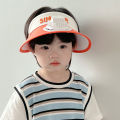 Portable Cooling Fan Hat for Kids Wide Brim Visor Hat with Screen Protection Perfect for Outdoor Activities Southeast Asian Buyers' Choice. 
