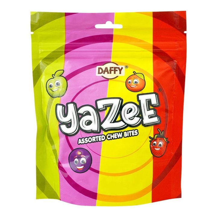 Daffy Yazee Assorted Chew Bites, 180g