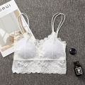 New Bras For Women Sexy Lingerie Lace Floral Bralette Bra Tank Camis Underwire Lace Bra Crop Tops Brassiere bralette.. 