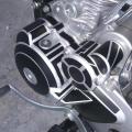 CG 125 (Self Start) Engine Safety Stickers. 