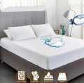 Waterproof Mattress Cover King Sized Mattress Protector Anti Slip Double Bed Fitted Bed Sheet. 