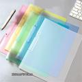 Rotating Side Transparent Folder Waterproof Pp Material Side Opening A4 Folder Large Capacity Portable Information Folder for. 