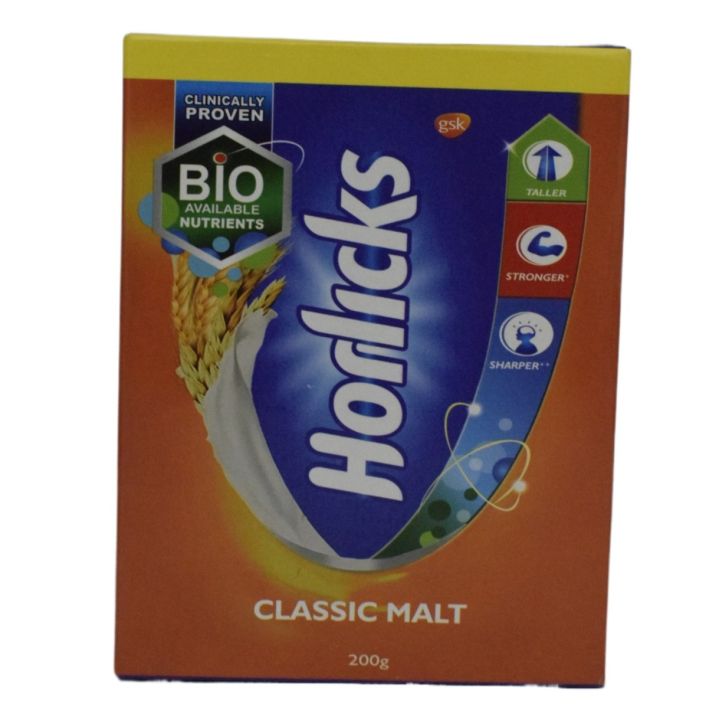 Horlicks Classic Malt 200g Soft Pack