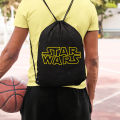 Traverse  Star Wars Drawstring Bags For Girls / Bags For Kids / Bags For Boys ( Digital Printed On Cloth ) (Code: T952DRSTR) Bags hand bag for girls bags for girls. 