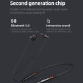 Lenovo HE05X Bluetooth Earphones Earphone Waterproof Earplugs HIFI Sound Magnetic Neckband Headset Sports Headphone. 