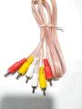 Audio Video Cable TV LCD/LED TV DVD CD (AV video cable)3+3 Line three audio cable meters Audio Video Cable For Dish Receivers And Television, DVD Audio Video cable, product computer digital accessories. 