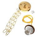 E27 Ceiling Rose Chain Pendant Chandelier Light Holder Lamp Socket Fitting 1M. 