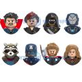 The Doctor Strange Black Widow Hawkeye Pepper Raccoon Captain Marvel America Thor Model Building Blocks MOC Bricks Set Gifts Toy. 