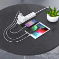 Choetech Ultra Fast 130W Gan 3 USB-C 1 USB-A Power Adapter Charger – US – White (PD6001). 