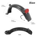 Electric Scooter Kite Scooter Rear Mudguard with Rear Light for Upgraded M365 Pro Pro 2 1S. 