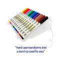 Mungyo Powerline Name Pen set Permanent Marker 1 mm Fine Tip 12 Colors. 