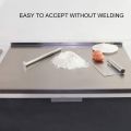 Stainless Steel, Heavy Duty Cutting Pastry Board for Meat Vegetables Bread in Kitchen. 