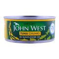 John West Tuna Chunks Sunflower Oil 145g. 