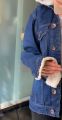 Stylish Denim Fur Jacket for Girls & Women – Winter Warm Jeans Jacket with Faux Fur Collar jacket. 