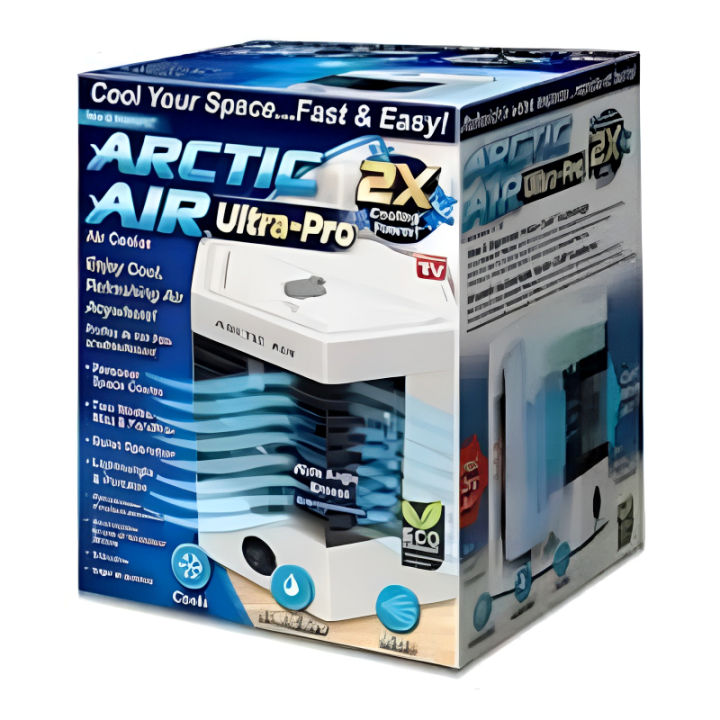 Ultra-Pro Arctic Cool Mini Portable Lightweight USB Air Cooler With 2x Cooling Power