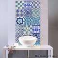 Pack of 24 - Geometrical Talavera Tiles Stickers. 