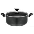 Sonex Classic Casserole Cookware Handi - Glass Lid - Non Stick Coating - Black. 