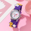 New Kids Watches Cartoon Watches Pink Quartz Wristwatch Birthday Gift Girl Boy Children Study Time Girl Watch. 