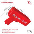 Rain Money Gun: Paper Playing Spray Money Gun - Prop Gun with 100 Pcs Play Money Cash - Exciting Party Supplies by MAQ Toys!. 