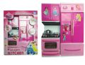 Kitchen Play set For Baby Girls with Light and Music Random model send. 