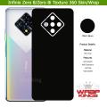 Infinix Zero 8 & 8i Skin/Wrap 360 Protection Sheet/ Carbon fiber/ Matte/ Transparent/ Lamination Back Included Camera Skin. 