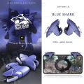 D9 + Blueshark  PUBG / Fortnite ? CALL OF DUTY/Ceasefire  Mobile Game Fire Button Triggers 2 Pieces 1 Right 1 Left. 