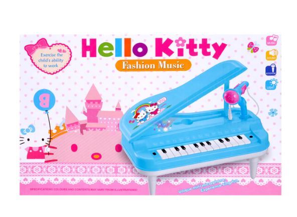 Disney Frozen And Hello Kitty Cartoon Electronic Organ Piano Developmental Keyboard baby toys