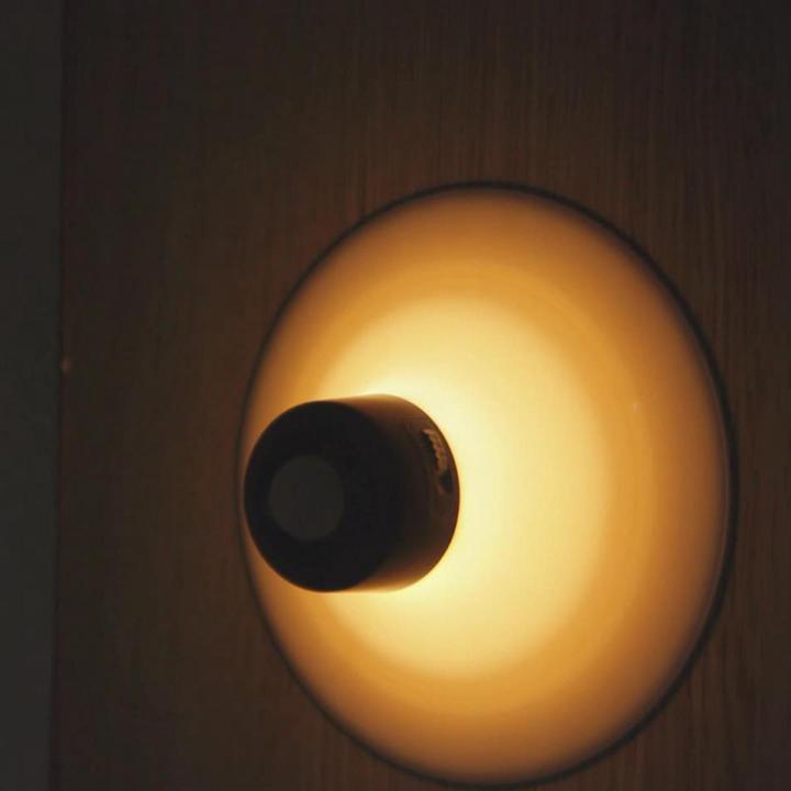 LED Indoor  Wall Lamp Motion Sensor Human Induction Entrance&Aisle Sconce Night  for Stairs Home Bedroom Black