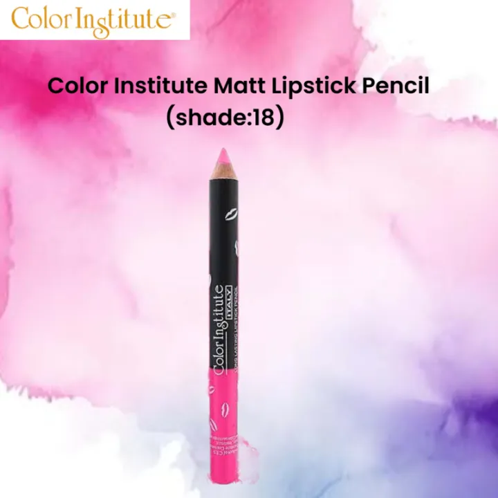 Color%20Institute%20Matt%20Lipstick%20Pencil%20(Shade:18)%20-%20Image%203