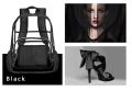 Safa High Quality Transparent School and College Backpack Bag for GIrls. 